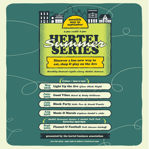 VENDOR SIGN UP & Business Participation - September's Hertel Summer Series x Fall Fest